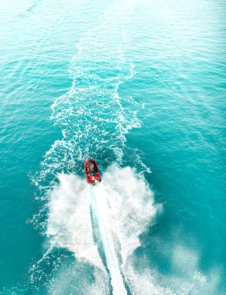 high-angle-view-boat-sea